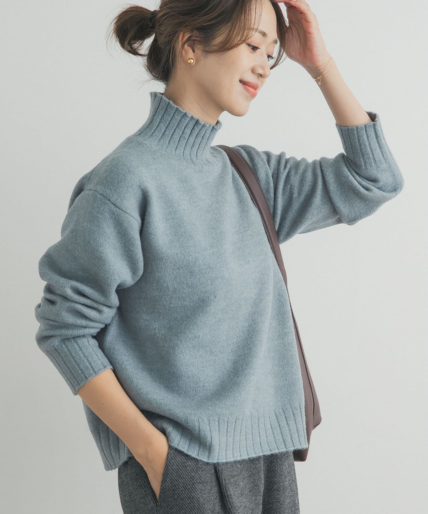 【アーバンリサーチ ドアーズ/URBAN RESEARCH DOORS】のタートルネックニットプルオーバー インテリア・キッズ・メンズ・レディースファッション・服の通販 founy(ファニー) 　ファッション　Fashion　レディースファッション　Fashion for Women　トップス・カットソー　Cut & Sew Tops　ニット　Knit Tops & Sweaters　カジュアルプルオーバー・ニットトップス　Pullovers & Knit Tops / Casual Pullovers　タートルネック・ハイネックトップス　Turtlenecks & High-Neck Tops　2025年　2025　2025-2026秋冬・A/W　Autumn/Winter 2025–26 AW25–26　冬　Winter / This Winter　おすすめ　Recommended / Our Picks　シンプル　Simple, Minimal　タートルネック　Turtleneck, High Neck　バランス　Balance, Style Balance　フォルム　Silhouette, Form　ミドル　Middle Length, Mid Height　エレガント 上品　Elegant　A/W・秋冬　Autumn/Winter　ミント|ID: prp329100004844971 ipo3291000000035328309