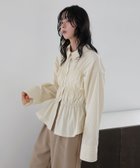 【リアン/Lian】のシャーリングビスチェデザインシャツ 人気、トレンドファッション・服の通販 founy(ファニー) ファッション Fashion レディースファッション Fashion for Women トップス・カットソー Cut & Sew Tops シャツ・ブラウス・オフィスカジュアル Elegant Blouses & Button-Ups ビスチェ Bustiers & Corset Tops / Layered Bustier Style 2026年 2026 イエロー Yellow ストライプ Stripe, Striped Pattern thumbnail イエローストライプ|ID: prp329100004844980 ipo3291000000036071686