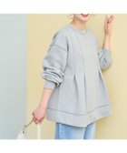 【フリークスストア/FREAK'S STORE】の配色 ステッチ タック Aライン 裏起毛 チュニック【限定展開】 25AW グレー|ID: prp329100004845016 ipo3291000000035329977