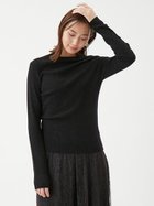 【ミラオーウェン/Mila Owen】のモヘヤ混ラメリブニットプルオーバー 人気、トレンドファッション・服の通販 founy(ファニー) ファッション Fashion レディースファッション Fashion for Women トップス・カットソー Cut & Sew Tops ニット Knit Tops & Sweaters カジュアルプルオーバー・ニットトップス Pullovers & Knit Tops / Casual Pullovers インナー Innerwear シアー Sheer, See-Through シンプル Simple, Minimal スマート Smart, Elegant モックネック Mock Neck, Short Turtleneck リブニット Rib Knit, Ribbed Knit 冬 Winter / This Winter おすすめ Recommended / Our Picks エレガント 上品 Elegant thumbnail BLK[009]|ID: prp329100004845029 ipo3291000000035330096