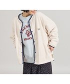 【フリークスストア/FREAK'S STORE】の配色 フリース スナップカーディガン 25AW オフホワイト|ID: prp329100004845087 ipo3291000000035330405