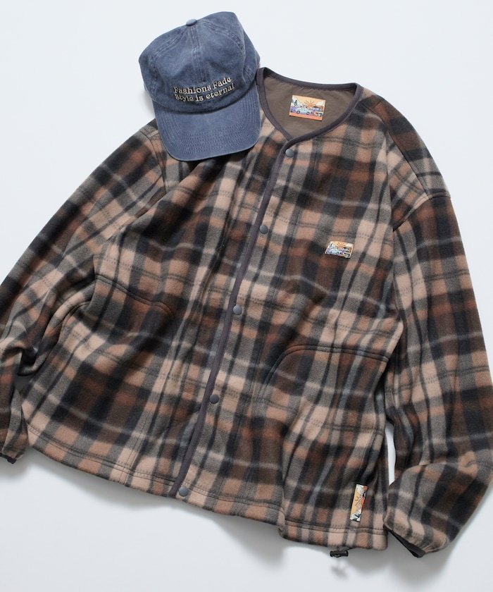 【フリークスストア/FREAK'S STORE】の配色 フリース スナップカーディガン 25AW インテリア・キッズ・メンズ・レディースファッション・服の通販 founy(ファニー) 　ファッション　Fashion　レディースファッション　Fashion for Women　トップス・カットソー　Cut & Sew Tops　カーディガン・羽織り　Layered Style Cardigans　2025年　2025　2025-2026秋冬・A/W　Autumn/Winter 2025–26 AW25–26　冬　Winter / This Winter　おすすめ　Recommended / Our Picks　アウトドア　Outdoor Clothing　カットソー　Cut and Sewn Top　カーディガン　Cardigan, Knitwear　スウェット / スエット　Sweatshirt, Sweatwear　ドローコード　Drawcord, Drawstring Cord　パイピング　Piping, Trim Design　ポケット　Pocket, Pocket Detail　洗える　Machine Washable　A/W・秋冬　Autumn/Winter　ボーダー/ストライプ|ID: prp329100004845087 ipo3291000000035330408