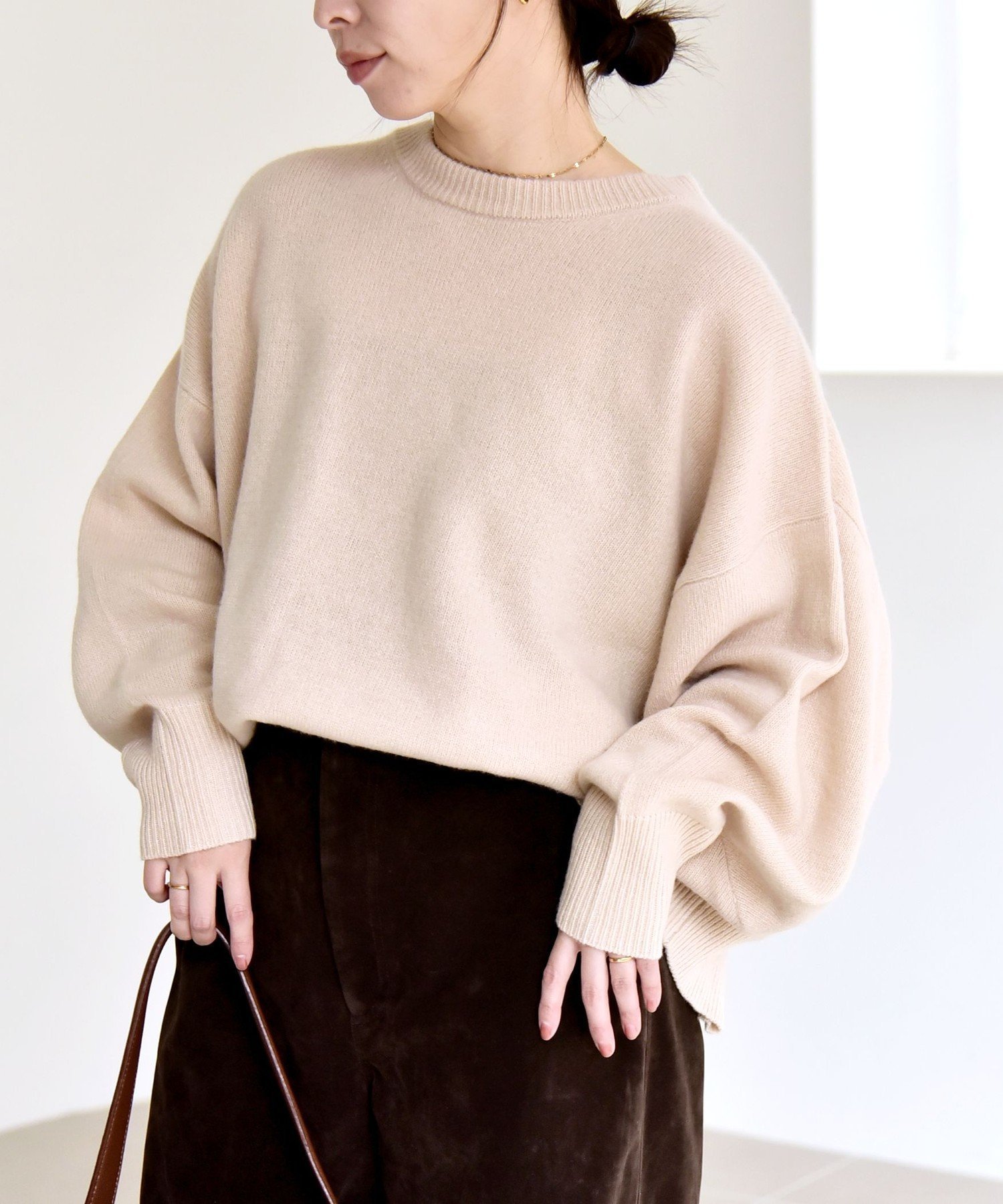 【シップス フォー ウィメン/SHIPS】のquaranciel 手洗い可能 AQUA カシミヤ ミックス ドルマン ニット 25AW インテリア・キッズ・メンズ・レディースファッション・服の通販 founy(ファニー) 　ファッション　Fashion　レディースファッション　Fashion for Women　トップス・カットソー　Cut & Sew Tops　ニット　Knit Tops & Sweaters　洗える　Machine Washable　カットソー　Cut and Sewn Top　タートル　Turtleneck, Turtle Collar　人気　Popular, Best Seller　バランス　Balance, Style Balance　ビッグ　Big, Oversized　ボトム　Bottoms, Lower Wear　ミックス　Mix, Mixed Style　ルーズ　Loose, Oversized　ロング　Long, Long-Length　おすすめ　Recommended / Our Picks　ビジネス 仕事 通勤　Business / Work / Commuting　2025年　2025　2025-2026秋冬・A/W　Autumn/Winter 2025–26 AW25–26　ベージュ|ID: prp329100004845140 ipo3291000000035330661