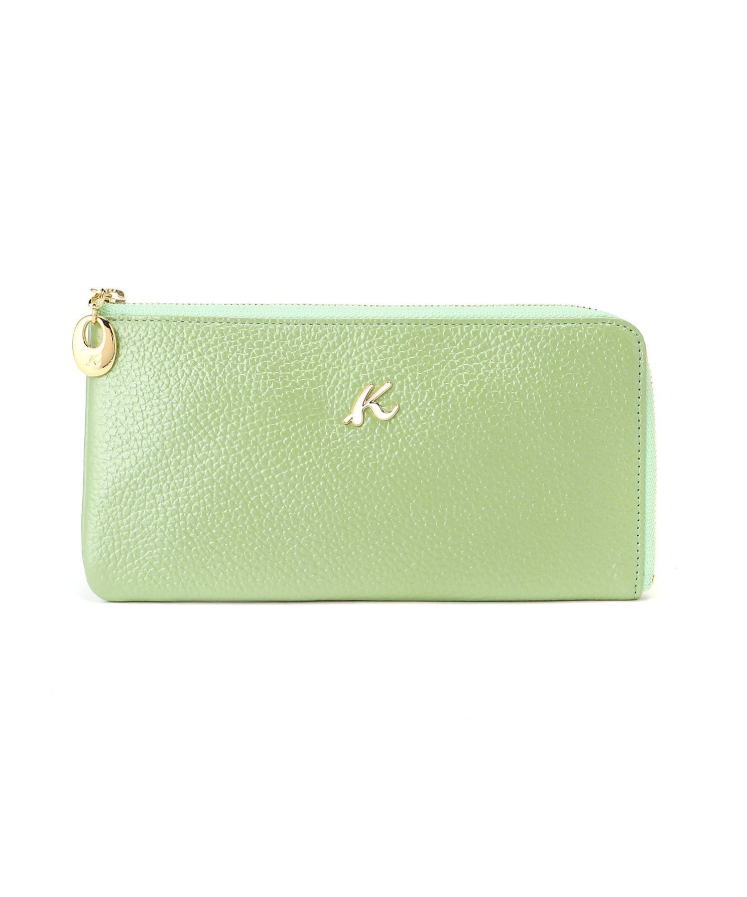 【キタムラケイツウ/KitamuraK2】のKitamuraK2/キタムラK2/牛革長財布 PX-1074 インテリア・キッズ・メンズ・レディースファッション・服の通販 founy(ファニー) 　ファッション　Fashion　レディースファッション　Fashion for Women　ミニ財布・二つ折り財布　Wallets & Card Cases　パール　Pearl, Pearl Accent　ポケット　Pocket, Pocket Detail　人気　Popular, Best Seller　財布　Wallet, Purse　軽量　Lightweight, Ultra Light　グリン|ID: prp329100004845175 ipo3291000000036248596