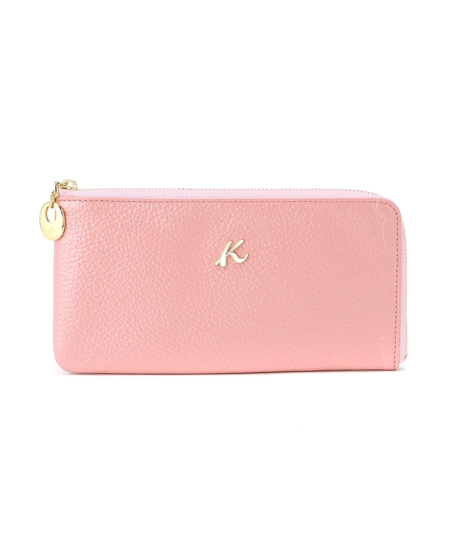 【キタムラケイツウ/KitamuraK2】のKitamuraK2/キタムラK2/牛革長財布 PX-1074 インテリア・キッズ・メンズ・レディースファッション・服の通販 founy(ファニー) 　ファッション　Fashion　レディースファッション　Fashion for Women　ミニ財布・二つ折り財布　Wallets & Card Cases　パール　Pearl, Pearl Accent　ポケット　Pocket, Pocket Detail　人気　Popular, Best Seller　財布　Wallet, Purse　軽量　Lightweight, Ultra Light　ピンク|ID: prp329100004845175 ipo3291000000036248599