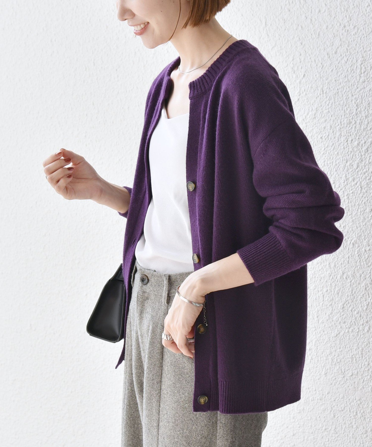 【シップス フォー ウィメン/SHIPS】のSHIPS any 手洗い可能 AQUA カシミヤ ミックス スキッパー カーディガン インテリア・キッズ・メンズ・レディースファッション・服の通販 founy(ファニー) ファッション Fashion レディースファッション Fashion for Women トップス・カットソー Cut & Sew Tops カーディガン・羽織り Layered Style Cardigans イエロー Yellow 洗える Machine Washable カーディガン Cardigan, Knitwear スキッパー Skipper, Open Collar パープル Purple, Violet 羽織 Haori, Light Jacket ミックス Mix, Mixed Style ルーズ Loose, Oversized 2025年 2025 2025-2026秋冬・A/W Autumn/Winter 2025–26 AW25–26 パープル|ID: prp329100004845220 ipo3291000000035331198