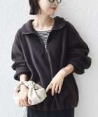 【シップス フォー ウィメン/SHIPS】の洗濯機可能 フリース 裾 ドロスト ハーフ ジップ プルオーバー 人気、トレンドファッション・服の通販 founy(ファニー) ファッション Fashion レディースファッション Fashion for Women トップス・カットソー Cut & Sew Tops カジュアルプルオーバー・ニットトップス Pullovers & Knit Tops / Casual Pullovers ジップ Zip, Zipper スラックス Slacks, Dress Pants タートルネック Turtleneck, High Neck ハーフ Half, Half-Length ボトム Bottoms, Lower Wear リラックス Relax, Relaxed Fit ロング Long, Long-Length ワイド Wide, Wide Fit おすすめ Recommended / Our Picks thumbnail チャコールグレー|ID: prp329100004845230 ipo3291000000035331319