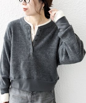 【シップス フォー ウィメン/SHIPS】のSHIPS any 手洗い可能 起毛 ワッフル ヘンリーネック コンパクト プルオーバー 人気、トレンドファッション・服の通販 founy(ファニー) ファッション Fashion レディースファッション Fashion for Women トップス・カットソー Cut & Sew Tops カジュアルプルオーバー・ニットトップス Pullovers & Knit Tops / Casual Pullovers オレンジ Orange 洗える Machine Washable カットソー Cut and Sewn Top コンパクト Compact, Small Size ショート Short, Short Length タートル Turtleneck, Turtle Collar バランス Balance, Style Balance ボトム Bottoms, Lower Wear リラックス Relax, Relaxed Fit ワッフル Waffle, Waffle Knit おすすめ Recommended / Our Picks 2025年 2025 2025-2026秋冬・A/W Autumn/Winter 2025–26 AW25–26 |ID:prp329100004845238