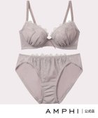 【アンフィ/AMPHI】の【まる胸メイク】ブラ ショーツセット エンブロイダリーレース 人気、トレンドファッション・服の通販 founy(ファニー) ファッション Fashion レディースファッション Fashion for Women ウォーム Warm Fabric ショーツ Shorts, Short Pants パープル Purple, Violet フロント Front, Front Design ブラジャー Bra, Lingerie ベビー Baby, Babywear モチーフ Motif, Design Theme ラップ Wrap, Wrap Design ワイヤー Wire, Wired Bra thumbnail LB|ID: prp329100004845264 ipo3291000000036248896