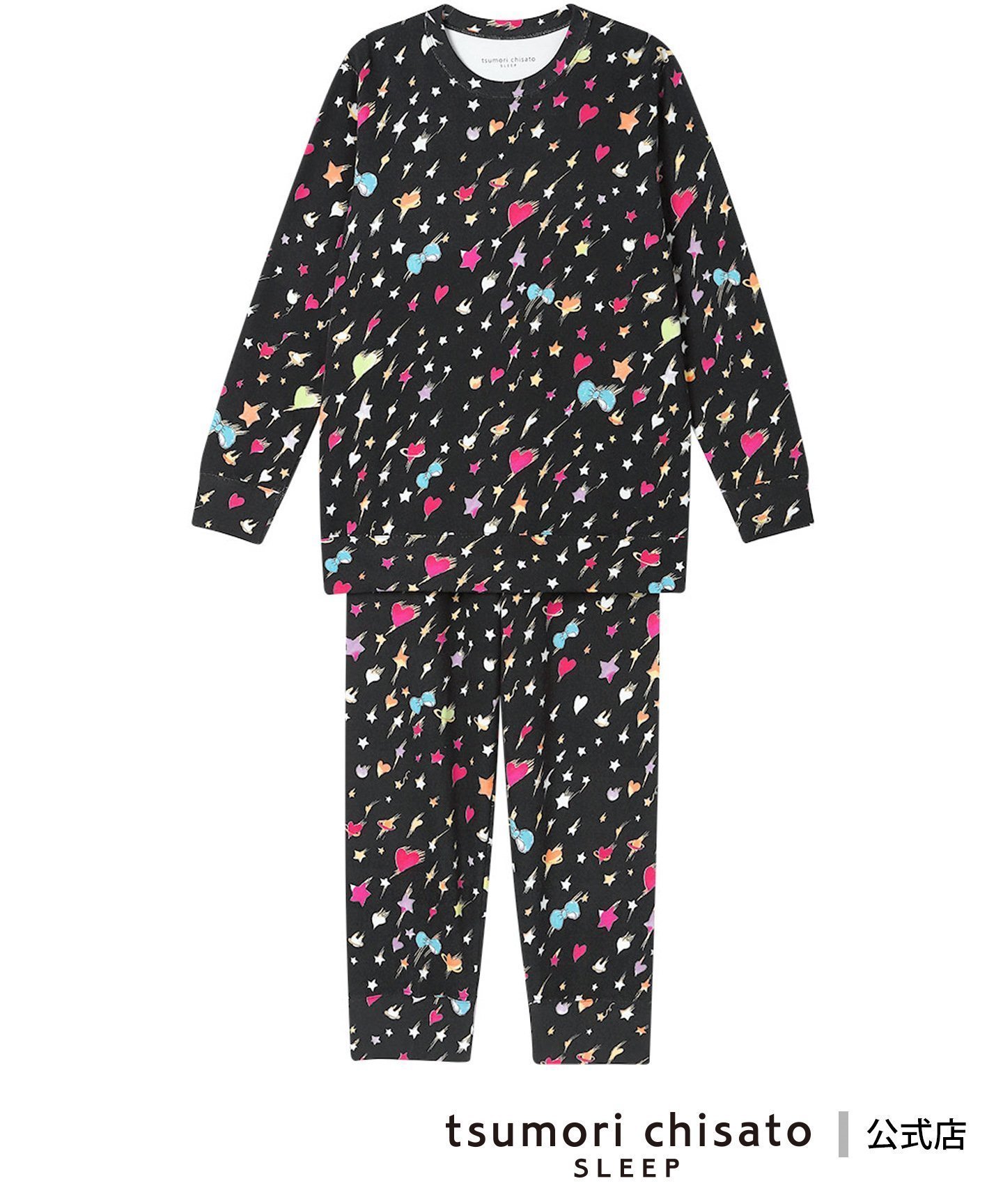 【ツモリチサト スリープ/tsumori chisato SLEEP】のツモリチサト スリープ パジャマ 綿100%(本体) あったか 長袖 長ズボン インテリア・キッズ・メンズ・レディースファッション・服の通販 founy(ファニー) ファッション Fashion レディースファッション Fashion for Women トップス・カットソー Cut & Sew Tops パジャマ Pajamas, Sleepwear ボトム Bottoms, Lower Wear モチーフ Motif, Design Theme リボン Ribbon, Bow 長袖 Long Sleeve, Full Sleeve BL|ID: prp329100004845291 ipo3291000000035331641