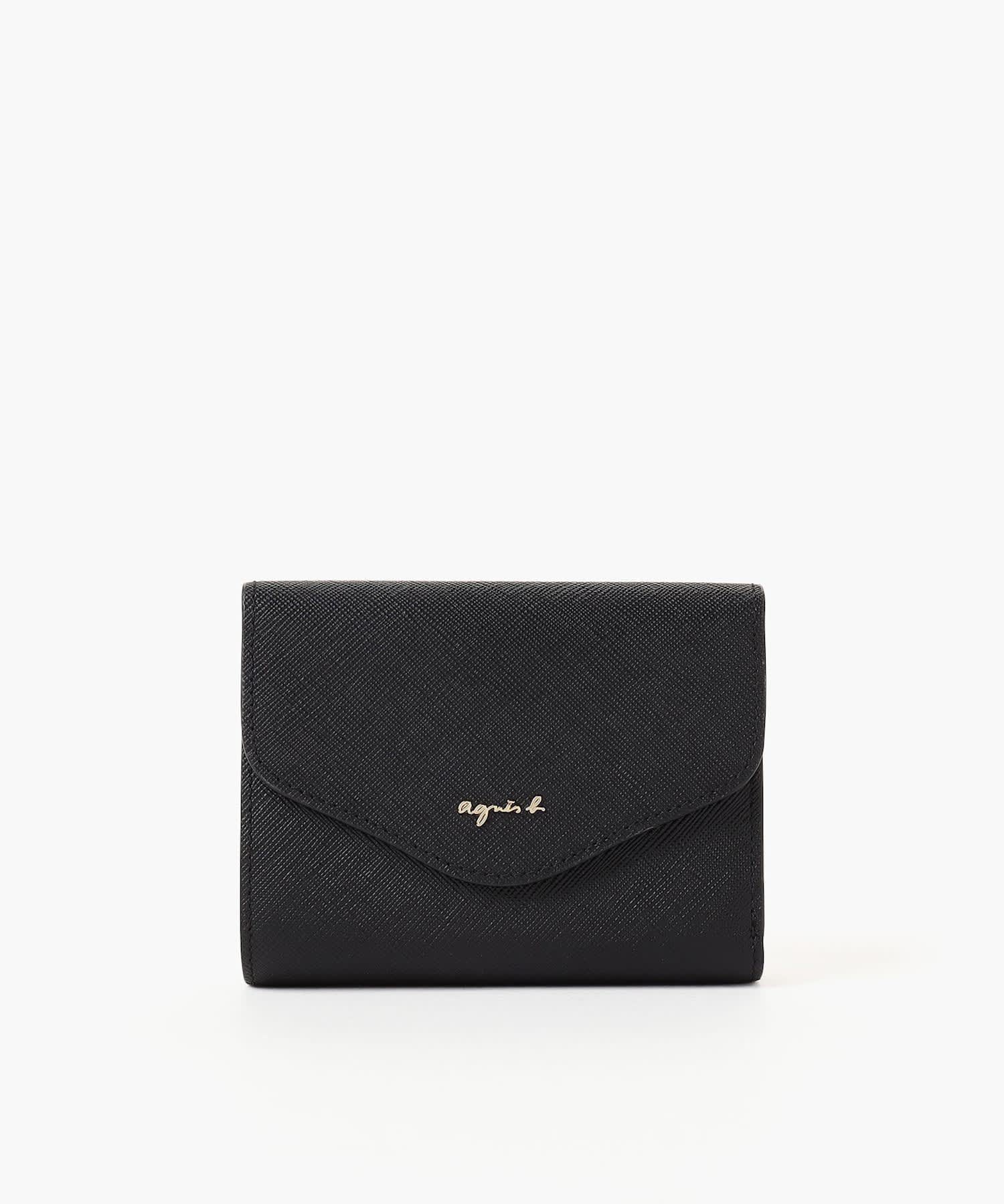 【アニエスベー ファム/agnes b. FEMME】のレザー 二つ折りウォレット ava TAW02-01 インテリア・キッズ・メンズ・レディースファッション・服の通販 founy(ファニー) ファッション Fashion レディースファッション Fashion for Women おすすめ Recommended / Our Picks ウォレット Wallet ギフト プレゼント Gift / Present クラシカル Classical, Vintage-Inspired シンプル Simple, Minimal フェミニン Feminine, Girly フラップ Flap, Flap Pocket ポケット Pocket, Pocket Detail 財布 Wallet, Purse ブラック|ID: prp329100004845364 ipo3291000000036248604