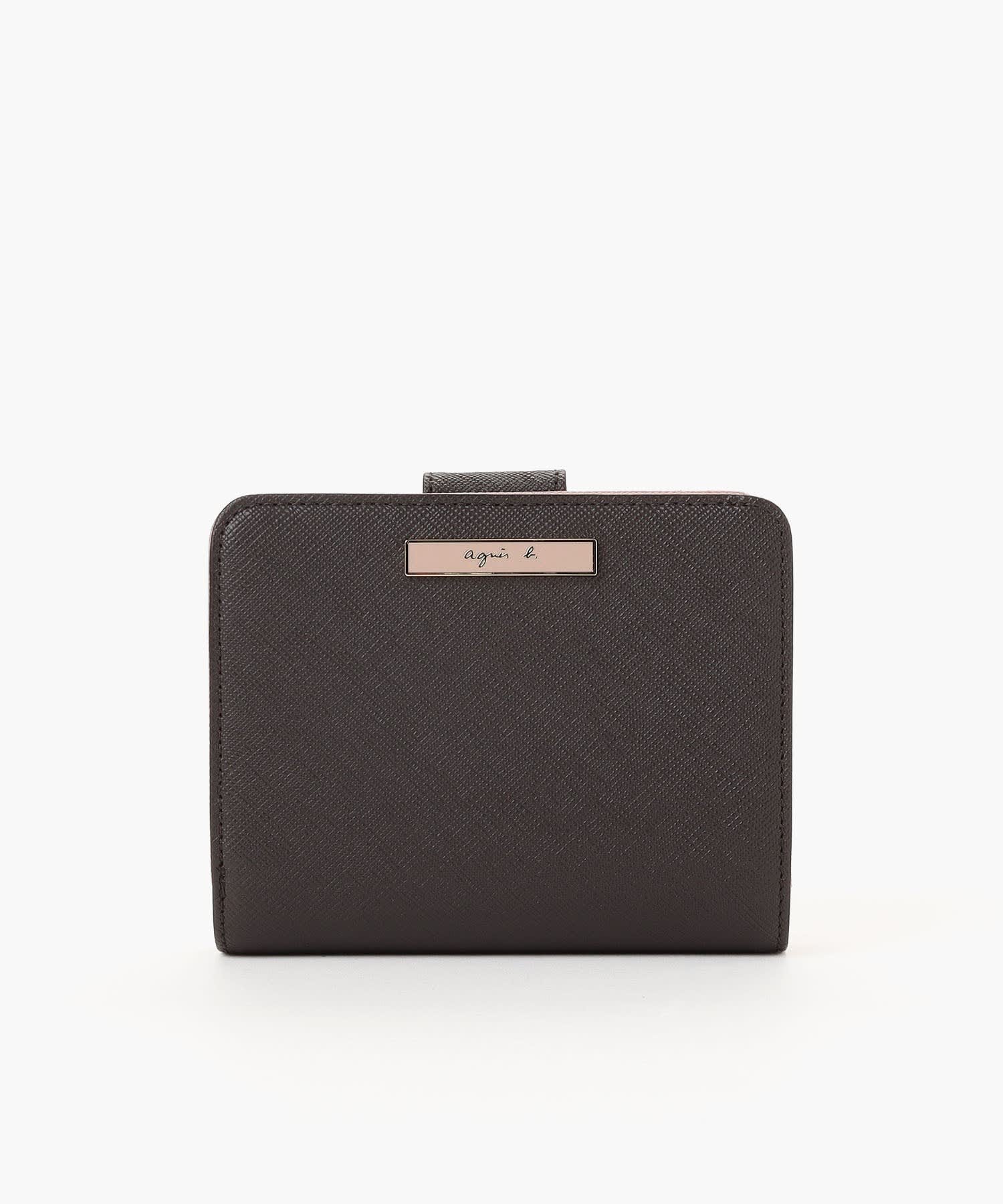 【アニエスベー ファム/agnes b. FEMME】のレザー二つ折り ウォレット Erika QAW05-11 人気、トレンドファッション・服の通販 founy(ファニー) 　ファッション　Fashion　レディースファッション　Fashion for Women　おすすめ　Recommended / Our Picks　ウォレット　Wallet　ギフト プレゼント　Gift / Present　プレート　Plate, Dish　ポケット　Pocket, Pocket Detail　財布　Wallet, Purse　 other-1|ID: prp329100004845366 ipo3291000000036248614
