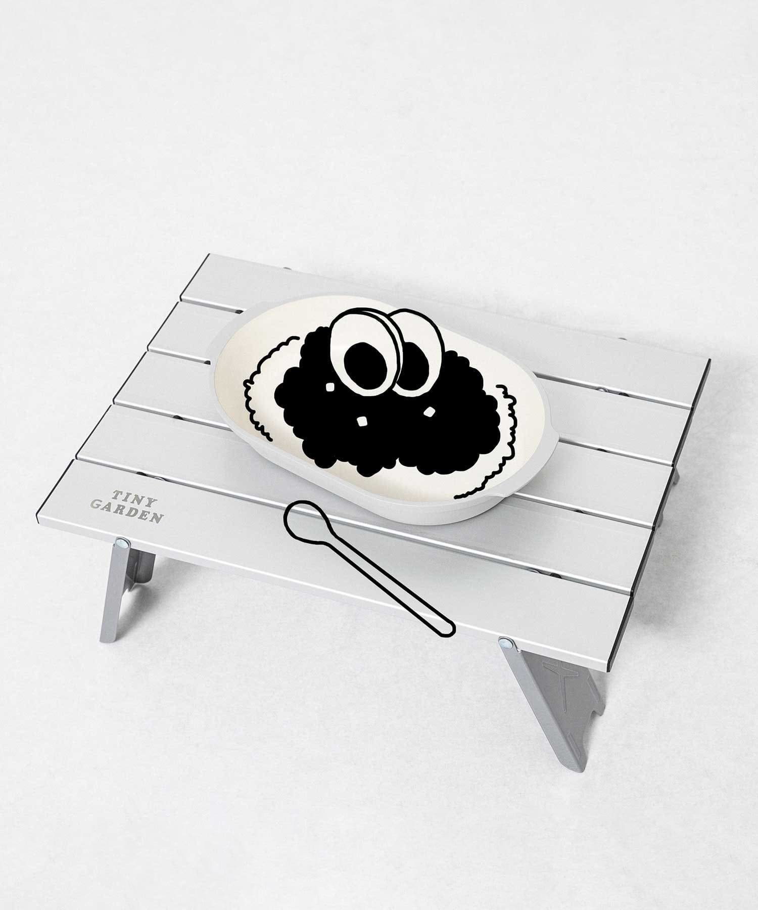 【アーバンリサーチ ドアーズ/URBAN RESEARCH DOORS】のTINY GARDEN PRODUCTS ピクニックローテーブル インテリア・キッズ・メンズ・レディースファッション・服の通販 founy(ファニー) 　ファッション　Fashion　レディースファッション　Fashion for Women　コンパクト　Compact, Small Size　テーブル　Table, Dining Table　プリント　Print, Printed Pattern　SILVER|ID: prp329100004845383 ipo3291000000035332034