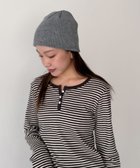 【キャナルジーン/CANAL JEAN】のEl mar リブニットビーニー 人気、トレンドファッション・服の通販 founy(ファニー) ファッション Fashion レディースファッション Fashion for Women トップス・カットソー Cut & Sew Tops ニット Knit Tops & Sweaters シンプル Simple, Minimal スマート Smart, Elegant thumbnail グレー|ID: prp329100004845413 ipo3291000000036248652