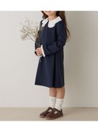 【リジェール/riziere / KIDS】のダブルカラーセレモニーワンピース 人気、トレンドファッション・服の通販 founy(ファニー) ファッション Fashion キッズファッション Fashion for Kids ワンピース Dresses フリル Frill, Ruffle ポケット Pocket, Pocket Detail エレガント 上品 Elegant 入学式 Entrance Ceremony 卒業式 Graduation Ceremony thumbnail NAVY|ID: prp329100004845840 ipo3291000000036282308