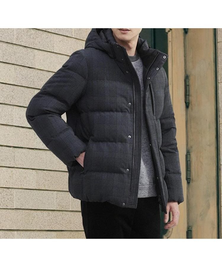 【タケオキクチ/TAKEO KIKUCHI / MEN】のウールライク チェック ダウン ブルゾン 人気、トレンドファッション・服の通販 founy(ファニー) ファッション Fashion メンズファッション Fashion for Men スタイリッシュ Stylish, Fashionable スタンド Stand Collar, Upright Stand スマート Smart, Elegant ダウン Down, Puffer チェック Check, Plaid, Tartan ブルゾン Blouson, Bomber Jacket ベーシック Basic, Essential ポケット Pocket, Pocket Detail 冬 Winter / This Winter 定番 Standard, Basic Item other-1|ID: prp329100004845858 ipo3291000000035455540
