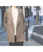 【グローバルワーク/GLOBAL WORK】の軽やかストレッチ襟2WAYミドルコート/499658 人気、トレンドファッション・服の通販 founy(ファニー) ファッション Fashion レディースファッション Fashion for Women アウター Coat / Outerwear Collection コート・ロングコート・ピーコート Long Coats, Peacoats & More クラシック Classic, Timeless Style 軽量 Lightweight, Ultra Light スタンド Stand Collar, Upright Stand ストレッチ Stretch, Stretchy Fabric チェック Check, Plaid, Tartan デニム Denim, Jeans Material トレンド Trend, Trending Now 人気 Popular, Best Seller パターン Pattern, Design Print ミドル Middle Length, Mid Height ロング Long, Long-Length おすすめ Recommended / Our Picks エレガント 上品 Elegant thumbnail ブラウンミニヘリンボーン57|ID: prp329100004845936 ipo3291000000035345947