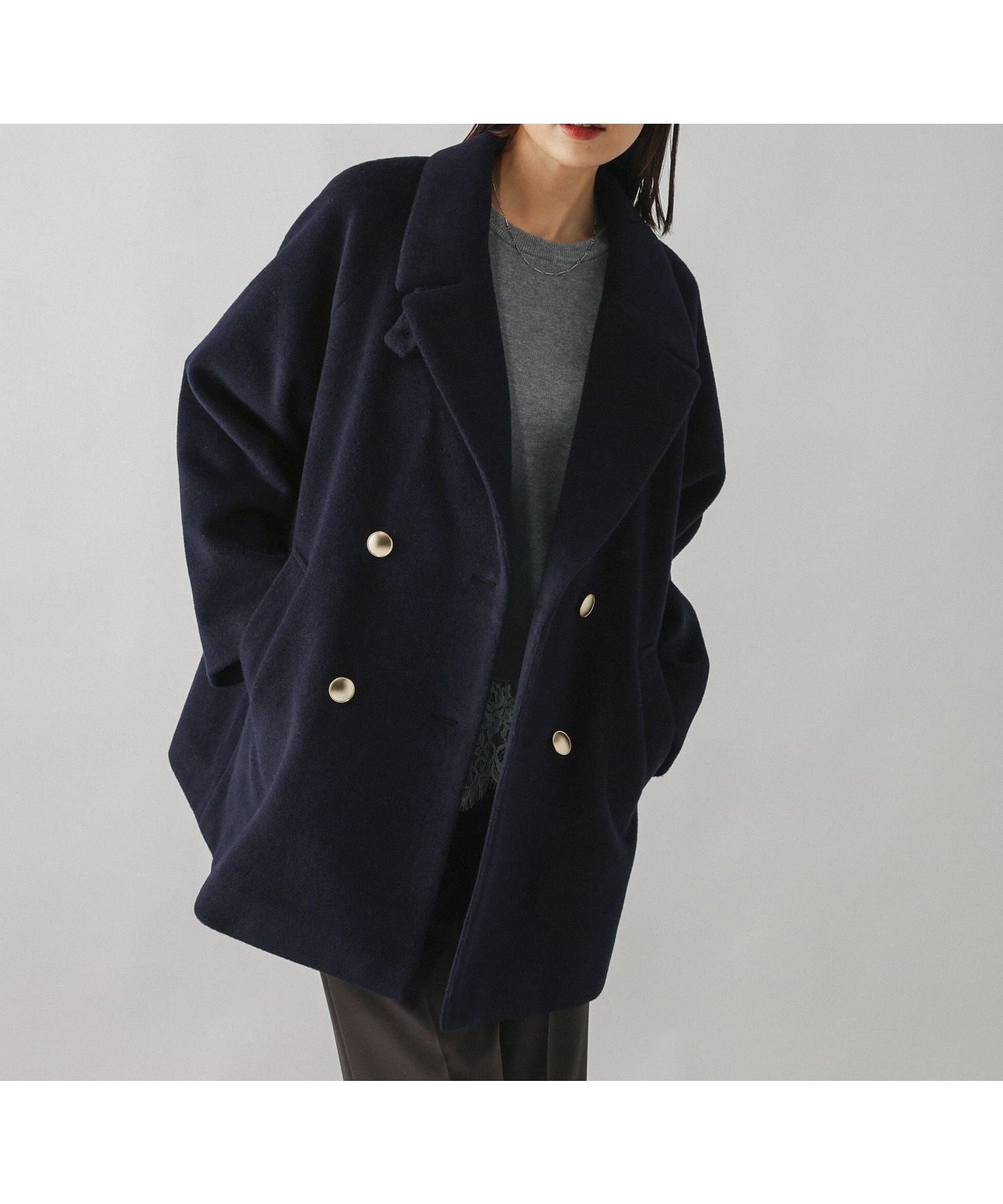 【グローバルワーク/GLOBAL WORK】の軽やかストレッチ襟2WAYミドルコート/499658 インテリア・キッズ・メンズ・レディースファッション・服の通販 founy(ファニー) ファッション Fashion レディースファッション Fashion for Women アウター Coat / Outerwear Collection コート・ロングコート・ピーコート Long Coats, Peacoats & More クラシック Classic, Timeless Style 軽量 Lightweight, Ultra Light スタンド Stand Collar, Upright Stand ストレッチ Stretch, Stretchy Fabric チェック Check, Plaid, Tartan デニム Denim, Jeans Material トレンド Trend, Trending Now 人気 Popular, Best Seller パターン Pattern, Design Print ミドル Middle Length, Mid Height ロング Long, Long-Length おすすめ Recommended / Our Picks エレガント 上品 Elegant ネイビー88|ID: prp329100004845936 ipo3291000000035345954