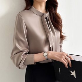 【ココモモ/COCOMOMO】のボウタイブラウス きれいめブラウス オフィスカジュアル ブラウス きれいめ 人気、トレンドファッション・服の通販 founy(ファニー) ファッション Fashion レディースファッション Fashion for Women トップス・カットソー Cut & Sew Tops シャツ・ブラウス・オフィスカジュアル Elegant Blouses & Button-Ups エレガント 上品 Elegant ジャケット Jacket, Outerwear スタンド Stand Collar, Upright Stand フォーマル Formal, Dressy リボン Ribbon, Bow |ID:prp329100004845979