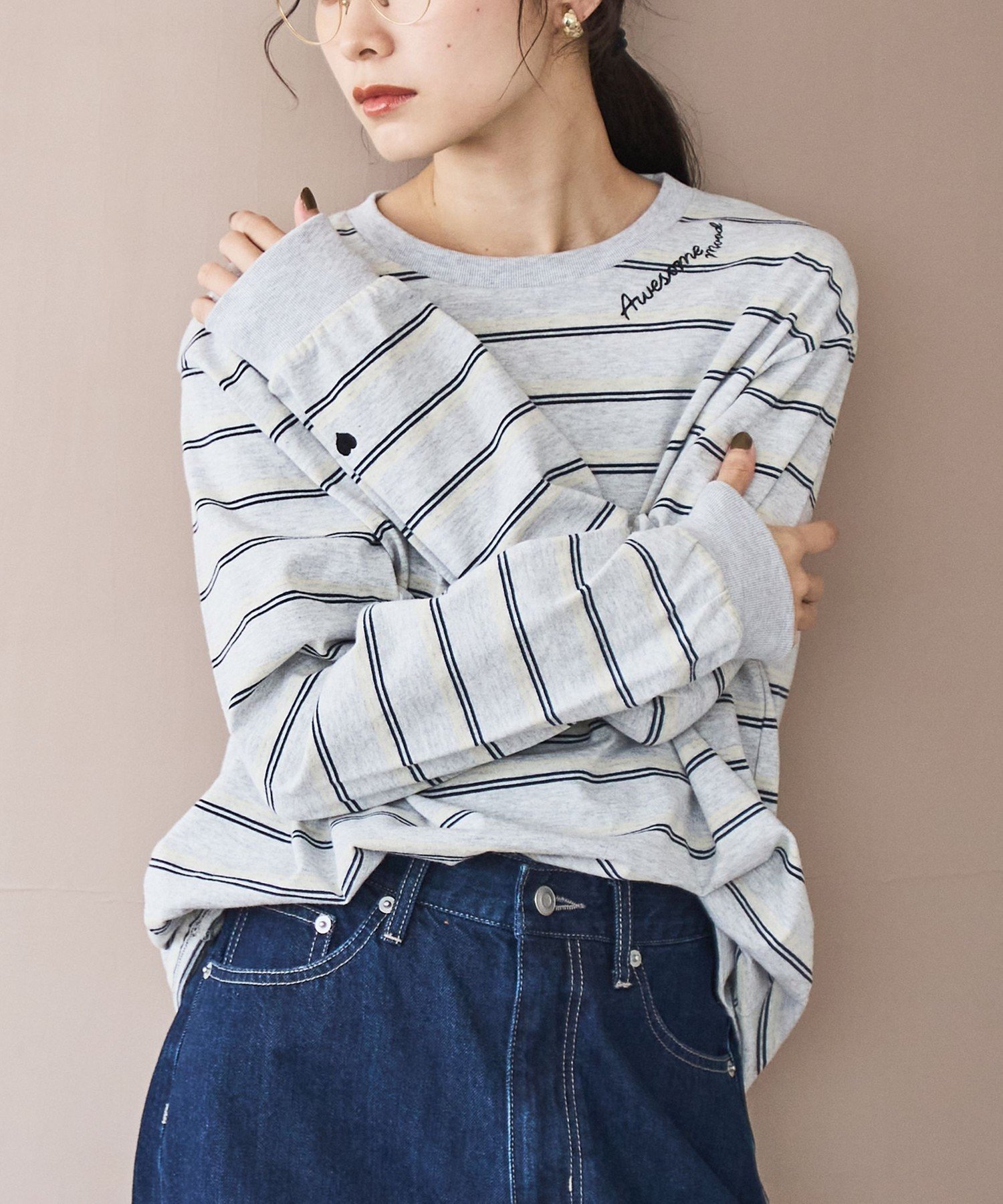 【コーエン/COEN】の【再入荷・新色追加】ハートモチーフアソートロンT(WEB限定カラーあり) 人気、トレンドファッション・服の通販 founy(ファニー) 　ファッション　Fashion　レディースファッション　Fashion for Women　トップス・カットソー　Cut & Sew Tops　ロングTシャツ・Tシャツ　Longline T-Shirts & Tees　イエロー　Yellow　キャミワンピース　Cami Dress, Slip Dress　シンプル　Simple, Minimal　トレーナー　Sweatshirt, Trainer　ベーシック　Basic, Essential　ボトム　Bottoms, Lower Wear　ボーダー　Border, Stripe　モチーフ　Motif, Design Theme　無地　Plain, Solid Color　リラックス　Relax, Relaxed Fit　ワンポイント　One Point, Statement Accent　再入荷　Restock / Back in Stock　おすすめ　Recommended / Our Picks　2026年　2026　 other-1|ID: prp329100004846015 ipo3291000000036118626