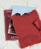 【フリークスストア/FREAK'S STORE】のGinger メロー ロング スリーブ トップス【限定展開】 25AW 人気、トレンドファッション・服の通販 founy(ファニー) ファッション Fashion レディースファッション Fashion for Women トップス・カットソー Cut & Sew Tops 2025年 2025 2025-2026秋冬・A/W Autumn/Winter 2025–26 AW25–26 冬 Winter / This Winter スリーブ Sleeve, Long Sleeve / Short Sleeve ロング Long, Long-Length A/W・秋冬 Autumn/Winter thumbnail レッド|ID: prp329100004846020 ipo3291000000036284292