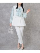 【セルフォード/CELFORD】の【洗える】ペプラムセットアップ 人気、トレンドファッション・服の通販 founy(ファニー) ファッション Fashion レディースファッション Fashion for Women セットアップ Matching Sets インナー Innerwear エレガント 上品 Elegant オケージョン Occasion Wear 洗える Machine Washable ストレート Straight, Straight Cut スマート Smart, Elegant セットアップ Set-Up, Coordinated Outfit ダブル Double, Double-Breasted フェミニン Feminine, Girly フリル Frill, Ruffle ペプラム Peplum, Flared Hem マニッシュ Mannish, Boyish おすすめ Recommended / Our Picks thumbnail IVR[003]|ID: prp329100004846023 ipo3291000000036251797