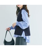 【コカ/COCA】の【再入荷】ベストセットブラウス 人気、トレンドファッション・服の通販 founy(ファニー) ファッション Fashion レディースファッション Fashion for Women アウター Coat / Outerwear Collection トップス・カットソー Cut & Sew Tops シャツ・ブラウス・オフィスカジュアル Elegant Blouses & Button-Ups ベスト&ジレ / 重ね着スタイル Vests & Gilets 春 Spring シンプル Simple, Minimal スリーブ Sleeve, Long Sleeve / Short Sleeve セットアップ Set-Up, Coordinated Outfit トレンド Trend, Trending Now ドッキング Docking, Mixed Material フェミニン Feminine, Girly ベスト Vest, Waistcoat ポケット Pocket, Pocket Detail 無地 Plain, Solid Color S/S・春夏 SS, Spring/Summer, Warm Season 再入荷 Restock / Back in Stock 夏 Summer エレガント 上品 Elegant ビジネス 仕事 通勤 Business / Work / Commuting 2026年 2026 thumbnail Navy|ID: prp329100004846024 ipo3291000000036071363