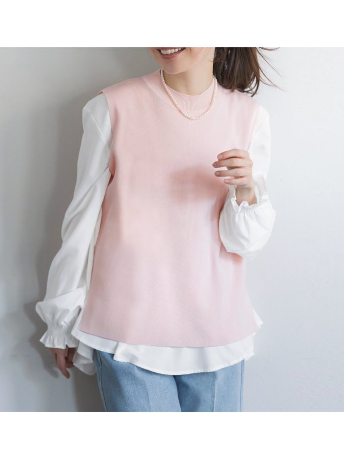 【コカ/COCA】の【再入荷】ベストセットブラウス インテリア・キッズ・メンズ・レディースファッション・服の通販 founy(ファニー) https://founy.com/ ファッション Fashion レディースファッション Fashion for Women アウター Coat / Outerwear Collection トップス・カットソー Cut & Sew Tops シャツ・ブラウス・オフィスカジュアル Elegant Blouses & Button-Ups ベスト&ジレ / 重ね着スタイル Vests & Gilets 春 Spring シンプル Simple, Minimal スリーブ Sleeve, Long Sleeve / Short Sleeve セットアップ Set-Up, Coordinated Outfit トレンド Trend, Trending Now ドッキング Docking, Mixed Material フェミニン Feminine, Girly ベスト Vest, Waistcoat ポケット Pocket, Pocket Detail 無地 Plain, Solid Color S/S・春夏 SS, Spring/Summer, Warm Season 再入荷 Restock / Back in Stock 夏 Summer エレガント 上品 Elegant ビジネス 仕事 通勤 Business / Work / Commuting 2026年 2026 |ID: prp329100004846024 ipo3291000000036265070