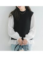 【コカ/COCA】の【再入荷】ベストセットブラウス Black|ID: prp329100004846024 ipo3291000000036265077