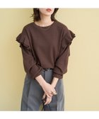【フリークスストア/FREAK'S STORE】のワッフル フリル 袖 ロング スリーブ プルオーバー【限定展開】 25AW 人気、トレンドファッション・服の通販 founy(ファニー) ファッション Fashion レディースファッション Fashion for Women トップス・カットソー Cut & Sew Tops カジュアルプルオーバー・ニットトップス Pullovers & Knit Tops / Casual Pullovers 2025年 2025 2025-2026秋冬・A/W Autumn/Winter 2025–26 AW25–26 冬 Winter / This Winter カットソー Cut and Sewn Top スリーブ Sleeve, Long Sleeve / Short Sleeve フェミニン Feminine, Girly フリル Frill, Ruffle ロング Long, Long-Length ワッフル Waffle, Waffle Knit 人気 Popular, Best Seller A/W・秋冬 Autumn/Winter thumbnail ブラウン|ID: prp329100004846039 ipo3291000000036156841