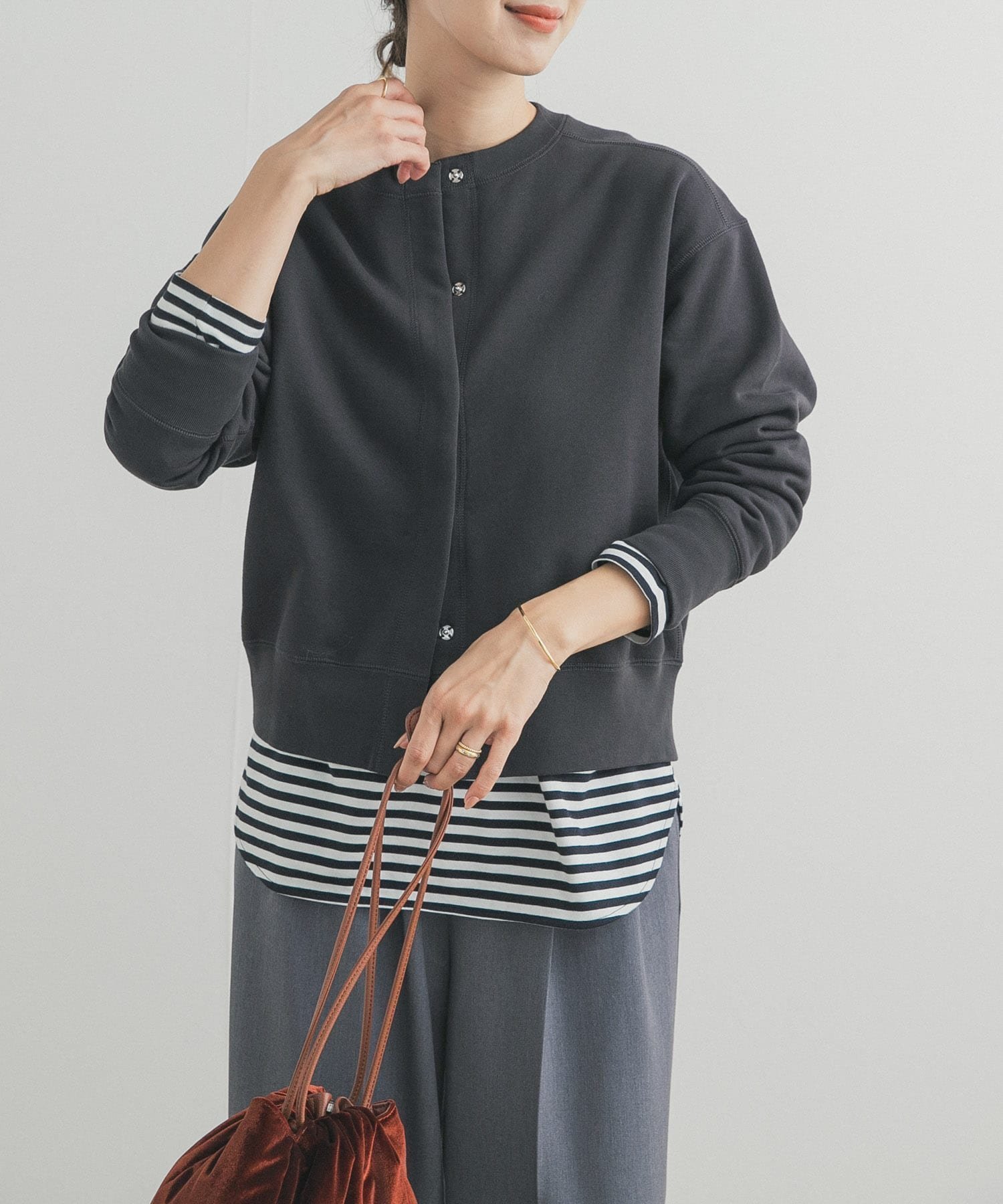 【アーバンリサーチ ドアーズ/URBAN RESEARCH DOORS】の裏起毛スウェットカーディガン 人気、トレンドファッション・服の通販 founy(ファニー) 　ファッション　Fashion　レディースファッション　Fashion for Women　トップス・カットソー　Cut & Sew Tops　カーディガン・羽織り　Layered Style Cardigans　レディースパーカー・カジュアルフーディー　Casual Hoodies & Sweatshirts　スウェット・クルーネックトップス　Sweatshirts & Crewnecks / Relaxed Fit Sweat Tops　2025年　2025　2025-2026秋冬・A/W　Autumn/Winter 2025–26 AW25–26　冬　Winter / This Winter　カーディガン　Cardigan, Knitwear　シンプル　Simple, Minimal　スウェット / スエット　Sweatshirt, Sweatwear　タートル　Turtleneck, Turtle Collar　フォルム　Silhouette, Form　ベーシック　Basic, Essential　リラックス　Relax, Relaxed Fit　エレガント 上品　Elegant　A/W・秋冬　Autumn/Winter　 other-1|ID: prp329100004846059 ipo3291000000036283534