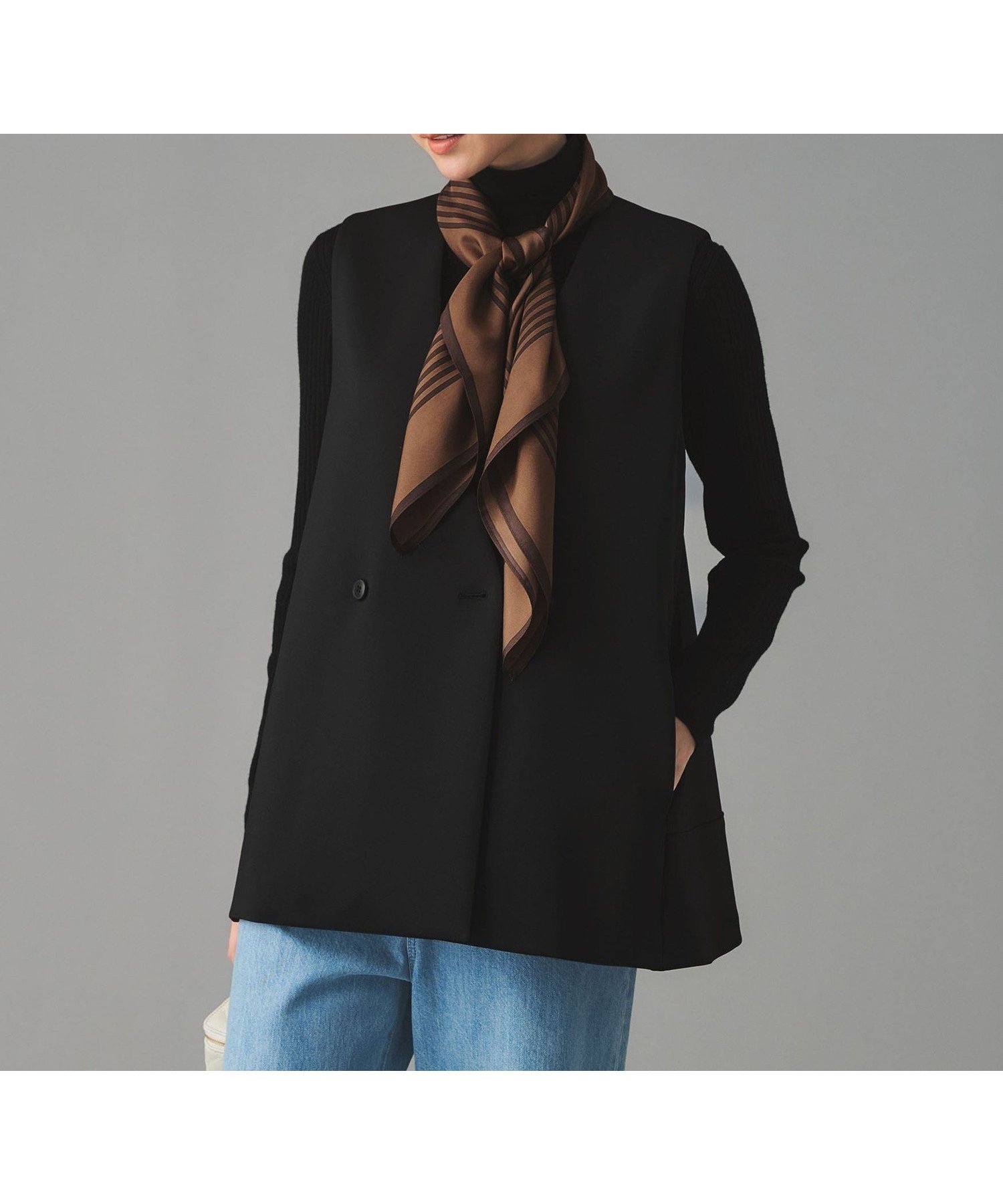 【ユナイテッドアローズ/UNITED ARROWS】のSPONGY バックフレア ベスト インテリア・キッズ・メンズ・レディースファッション・服の通販 founy(ファニー) 　ファッション　Fashion　レディースファッション　Fashion for Women　アウター　Coat / Outerwear Collection　トップス・カットソー　Cut & Sew Tops　ベスト&ジレ / 重ね着スタイル　Vests & Gilets　バッグ　Bags　インナー　Innerwear　ギャザー　Gathered, Ruffled　切替　Switching, Contrast Panel　吸水　Absorbent, Quick-Dry　ジャケット　Jacket, Outerwear　ストレッチ　Stretch, Stretchy Fabric　タイトスカート　Pencil Skirt, Tight Skirt　人気　Popular, Best Seller　フレア　Flare, Flared　ベスト　Vest, Waistcoat　ペプラム　Peplum, Flared Hem　ワイド　Wide, Wide Fit　おすすめ　Recommended / Our Picks　BLACK|ID: prp329100004846139 ipo3291000000036038215