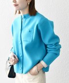 【シップス フォー ウィメン/SHIPS】のSHIPS any ミラノリブ ノーカラー ニット ジャケット カーディガン 人気、トレンドファッション・服の通販 founy(ファニー) ファッション Fashion レディースファッション Fashion for Women 洗える Machine Washable カーディガン Cardigan, Knitwear ショルダー Shoulder, Shoulder Strap ジャケット Jacket, Outerwear タートル Turtleneck, Turtle Collar ダウン Down, Puffer ドロップ Drop Shoulder, Dropped Style 人気 Popular, Best Seller ミラノリブ Milano Rib, Milano Stitch リラックス Relax, Relaxed Fit 冬 Winter / This Winter おすすめ Recommended / Our Picks ビジネス 仕事 通勤 Business / Work / Commuting 2025年 2025 2025-2026秋冬・A/W Autumn/Winter 2025–26 AW25–26 thumbnail ブルー|ID: prp329100004846149 ipo3291000000036182749