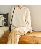 【フリークスストア/FREAK'S STORE】のポロ襟 スキッパー ニット プルオーバー【限定展開】 25AW 人気、トレンドファッション・服の通販 founy(ファニー) ファッション Fashion レディースファッション Fashion for Women トップス・カットソー Cut & Sew Tops ニット Knit Tops & Sweaters カジュアルプルオーバー・ニットトップス Pullovers & Knit Tops / Casual Pullovers 2025年 2025 2025-2026秋冬・A/W Autumn/Winter 2025–26 AW25–26 冬 Winter / This Winter スキッパー Skipper, Open Collar ポロシャツ Polo Shirt, Collared Tee リラックス Relax, Relaxed Fit 人気 Popular, Best Seller A/W・秋冬 Autumn/Winter thumbnail ナチュラル|ID: prp329100004846197 ipo3291000000036070114