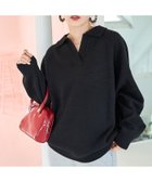 【フリークスストア/FREAK'S STORE】のポロ襟 スキッパー ニット プルオーバー【限定展開】 25AW 人気、トレンドファッション・服の通販 founy(ファニー) ファッション Fashion レディースファッション Fashion for Women トップス・カットソー Cut & Sew Tops ニット Knit Tops & Sweaters カジュアルプルオーバー・ニットトップス Pullovers & Knit Tops / Casual Pullovers 2025年 2025 2025-2026秋冬・A/W Autumn/Winter 2025–26 AW25–26 冬 Winter / This Winter スキッパー Skipper, Open Collar ポロシャツ Polo Shirt, Collared Tee リラックス Relax, Relaxed Fit 人気 Popular, Best Seller A/W・秋冬 Autumn/Winter thumbnail ブラック|ID: prp329100004846197 ipo3291000000036070118