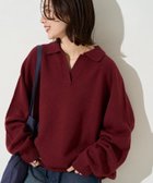 【フリークスストア/FREAK'S STORE】のポロ襟 スキッパー ニット プルオーバー【限定展開】 25AW 人気、トレンドファッション・服の通販 founy(ファニー) ファッション Fashion レディースファッション Fashion for Women トップス・カットソー Cut & Sew Tops ニット Knit Tops & Sweaters カジュアルプルオーバー・ニットトップス Pullovers & Knit Tops / Casual Pullovers 2025年 2025 2025-2026秋冬・A/W Autumn/Winter 2025–26 AW25–26 冬 Winter / This Winter スキッパー Skipper, Open Collar ポロシャツ Polo Shirt, Collared Tee リラックス Relax, Relaxed Fit 人気 Popular, Best Seller A/W・秋冬 Autumn/Winter thumbnail レッド|ID: prp329100004846197 ipo3291000000036070121