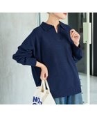【フリークスストア/FREAK'S STORE】のポロ襟 スキッパー ニット プルオーバー【限定展開】 25AW 人気、トレンドファッション・服の通販 founy(ファニー) ファッション Fashion レディースファッション Fashion for Women トップス・カットソー Cut & Sew Tops ニット Knit Tops & Sweaters カジュアルプルオーバー・ニットトップス Pullovers & Knit Tops / Casual Pullovers 2025年 2025 2025-2026秋冬・A/W Autumn/Winter 2025–26 AW25–26 冬 Winter / This Winter スキッパー Skipper, Open Collar ポロシャツ Polo Shirt, Collared Tee リラックス Relax, Relaxed Fit 人気 Popular, Best Seller A/W・秋冬 Autumn/Winter thumbnail ネイビー|ID: prp329100004846197 ipo3291000000036070125