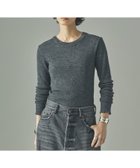 【カレンソロジー/Curensology】のテレコクルーネックプルオーバー 人気、トレンドファッション・服の通販 founy(ファニー) ファッション Fashion レディースファッション Fashion for Women トップス・カットソー Cut & Sew Tops カジュアルプルオーバー・ニットトップス Pullovers & Knit Tops / Casual Pullovers インナー Innerwear エレガント 上品 Elegant テレコ Ribbed, Rib Stitch thumbnail トップグレー19|ID: prp329100004846204 ipo3291000000036248081