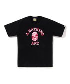 【ア ベイシング エイプ/A BATHING APE】のABC CAMO COLLEGE TEE 人気、トレンドファッション・服の通販 founy(ファニー) ファッション Fashion レディースファッション Fashion for Women インナー Innerwear ショート Short, Short Length スリーブ Sleeve, Long Sleeve / Short Sleeve フロント Front, Front Design プリント Print, Printed Pattern ラバー Rubber, Rubber Sole thumbnail BKxPK|ID: prp329100004846216 ipo3291000000036324068