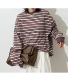 【ジャーナルスタンダード/JOURNAL STANDARD】の《WEB限定追加 》タックスウェットシャツ 人気、トレンドファッション・服の通販 founy(ファニー) ファッション Fashion レディースファッション Fashion for Women トップス・カットソー Cut & Sew Tops シャツ・ブラウス・オフィスカジュアル Elegant Blouses & Button-Ups レディースパーカー・カジュアルフーディー Casual Hoodies & Sweatshirts スウェット・クルーネックトップス Sweatshirts & Crewnecks / Relaxed Fit Sweat Tops スタンダード Standard, Basic ボーダー Border, Stripe 人気 Popular, Best Seller thumbnail ブラウン C|ID: prp329100004846238 ipo3291000000035356266
