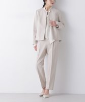 【ナノ ユニバース/nano universe】のデイリーファンクション タックテーパードパンツ(セットアップ可) 人気、トレンドファッション・服の通販 founy(ファニー) ファッション Fashion レディースファッション Fashion for Women セットアップ Matching Sets レディースパンツ・ボトムス Pants & Trousers / Bottoms 吸水 Absorbent, Quick-Dry ジャケット Jacket, Outerwear ストレッチ Stretch, Stretchy Fabric セットアップ Set-Up, Coordinated Outfit センター Center, Center Line ベーシック Basic, Essential おすすめ Recommended / Our Picks セレモニー Ceremony 2026年 2026 |ID:prp329100004846239