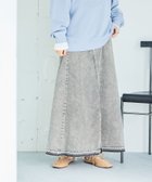 【スタディオ クリップ/studio CLIP】のリメイク風甘織りデニムスカート プチ・プラスサイズあり 《CLIP denim》 人気、トレンドファッション・服の通販 founy(ファニー) ファッション Fashion レディースファッション Fashion for Women スカート Skirts デニムスカート・カジュアルスカート Denim Skirts おすすめ Recommended / Our Picks ジャケット Jacket, Outerwear スリット Slit, Slit Detail デニム Denim, Jeans Material フレア Flare, Flared ボトム Bottoms, Lower Wear ラップ Wrap, Wrap Design リメイク Remake, Reconstructed thumbnail ヴィンテージグレー14|ID: prp329100004846260 ipo3291000000036324851