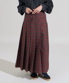 【フリークスストア/FREAK'S STORE】のチェック プリーツスカート 25AW 人気、トレンドファッション・服の通販 founy(ファニー) ファッション Fashion レディースファッション Fashion for Women スカート Skirts プリーツスカート / 上品フェミニンスタイル Pleated Skirts 2025年 2025 2025-2026秋冬・A/W Autumn/Winter 2025–26 AW25–26 冬 Winter / This Winter チェック Check, Plaid, Tartan プリント Print, Printed Pattern プリーツ Pleats, Pleated ボトム Bottoms, Lower Wear ロング Long, Long-Length 秋 Autumn A/W・秋冬 Autumn/Winter thumbnail レッド|ID: prp329100004846262 ipo3291000000036220329
