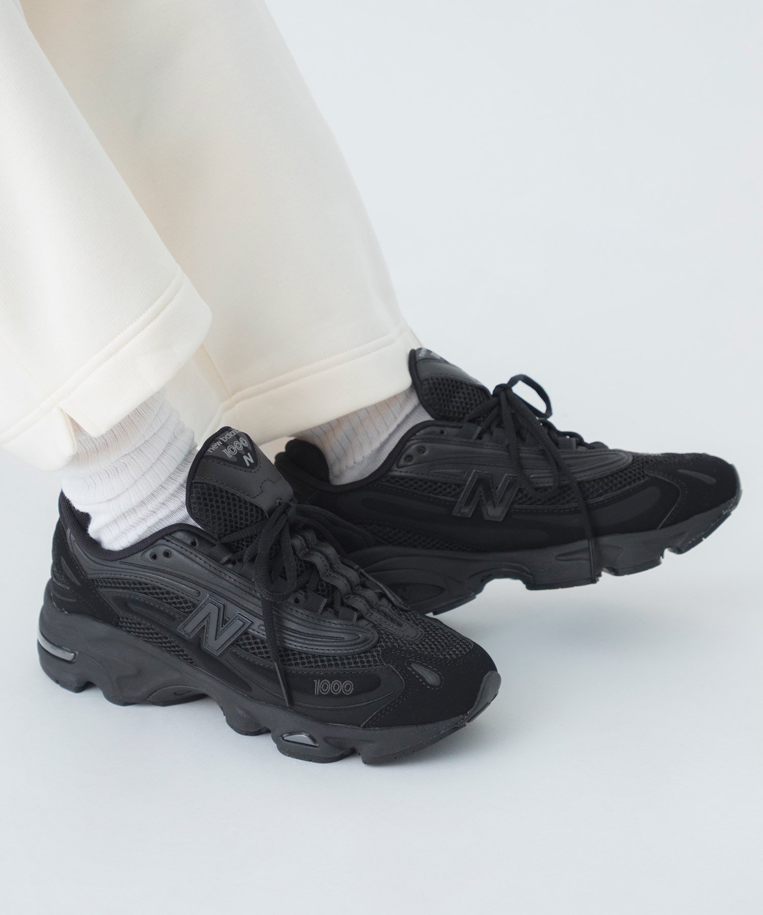 【ニューバランス/new balance / MEN】のM1000B / M1000D 人気、トレンドファッション・服の通販 founy(ファニー) 　ファッション　Fashion　メンズファッション　Fashion for Men　クッション　Cushion, Throw Pillow　クラシック　Classic, Timeless Style　スリム　Slim, Slim Fit　メッシュ　Mesh, Net Fabric　モノトーン　Monotone, Black and White　 other-1|ID: prp329100004846332 ipo3291000000036267116