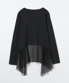 【ジーナシス/JEANASiS】のレースドッキングロンTEE 人気、トレンドファッション・服の通販 founy(ファニー) ファッション Fashion レディースファッション Fashion for Women トップス・カットソー Cut & Sew Tops ロングTシャツ・Tシャツ Longline T-Shirts & Tees イレヘム Irregular Hemline カーディガン Cardigan, Knitwear シンプル Simple, Minimal ジャケット Jacket, Outerwear スウェット / スエット Sweatshirt, Sweatwear ストレート Straight, Straight Cut ドッキング Docking, Mixed Material レース Lace, Lace Fabric A/W・秋冬 Autumn/Winter 長袖 Long Sleeve, Full Sleeve thumbnail ブラック系その他2|ID: prp329100004846512 ipo3291000000035374268