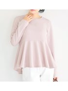 【コカ/COCA】のエンボス 長袖裾フレアトップス 人気、トレンドファッション・服の通販 founy(ファニー) ファッション Fashion レディースファッション Fashion for Women トップス・カットソー Cut & Sew Tops 春 Spring シンプル Simple, Minimal スウェット / スエット Sweatshirt, Sweatwear ストレッチ Stretch, Stretchy Fabric 定番 Standard, Basic Item 長袖 Long Sleeve, Full Sleeve フレア Flare, Flared ペプラム Peplum, Flared Hem ポケット Pocket, Pocket Detail 無地 Plain, Solid Color 旅行 Travel ビジネス 仕事 通勤 Business / Work / Commuting 2026年 2026 thumbnail Lavender|ID: prp329100004846637 ipo3291000000036247099