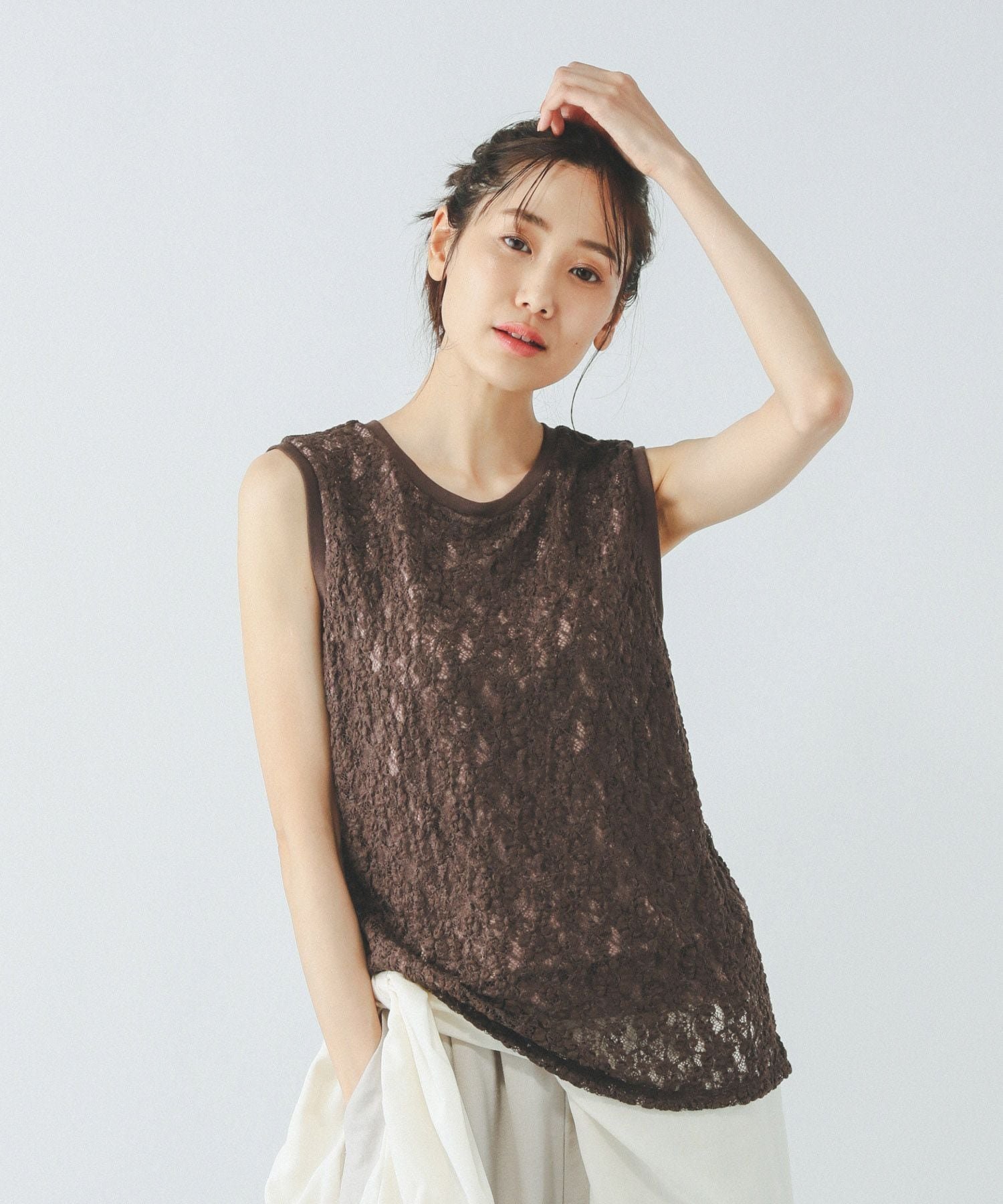 【グローバルワーク/GLOBAL WORK】のBeauteeレースタンク/497012 人気、トレンドファッション・服の通販 founy(ファニー) 　ファッション　Fashion　レディースファッション　Fashion for Women　インナー　Innerwear　ストレッチ　Stretch, Stretchy Fabric　タイトスカート　Pencil Skirt, Tight Skirt　タンク　Tank Top, Sleeveless Top　デニム　Denim, Jeans Material　トレンド　Trend, Trending Now　ドッキング　Docking, Mixed Material　レース　Lace, Lace Fabric　吸水　Absorbent, Quick-Dry　夏　Summer　 other-1|ID: prp329100004846639 ipo3291000000036296523