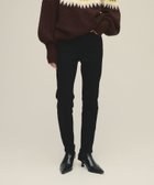【ジーナシス/JEANASiS】のSlim Straight Denim Pants 人気、トレンドファッション・服の通販 founy(ファニー) ファッション Fashion レディースファッション Fashion for Women パンツ Pants & Trousers デニムパンツ・ジーンズ・美脚デニム Denim Jeans & Pants シンプル Simple, Minimal スウェット / スエット Sweatshirt, Sweatwear スキニーデニム Skinny Jeans, Slim Jeans ストレート Straight, Straight Cut A/W・秋冬 Autumn/Winter thumbnail ブラック|ID: prp329100004847485 ipo3291000000035407217