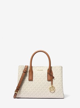 【マイケルコース/MICHAEL KORS】のRUTHIE サッチェル スモール - MKシグネチャー マイケルコース 人気、トレンドファッション・服の通販 founy(ファニー) ファッション Fashion レディースファッション Fashion for Women コレクション Collection, Seasonal Line ラグジュアリー Luxury, Elegant |ID:prp329100004847517