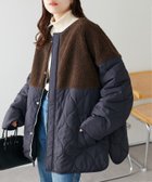 【ディスコート/Discoat】のボア切替キルティングコート《WEB限定カラーあり》 人気、トレンドファッション・服の通販 founy(ファニー) ファッション Fashion レディースファッション Fashion for Women アウター Coat / Outerwear Collection コート・ロングコート・ピーコート Long Coats, Peacoats & More キルティング Quilted, Quilting 切替 Switching, Contrast Panel スウェット / スエット Sweatshirt, Sweatwear スラックス Slacks, Dress Pants スリット Slit, Slit Detail タートル Turtleneck, Turtle Collar タートルネック Turtleneck, High Neck チェック Check, Plaid, Tartan デニム Denim, Jeans Material ハイネック High Neck, Mock Neck おすすめ Recommended / Our Picks thumbnail ネイビー|ID: prp329100004847914 ipo3291000000035598958